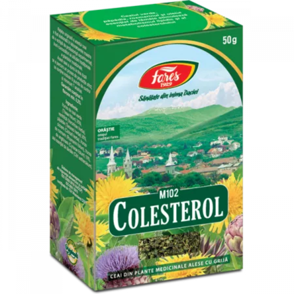 Ceai colesterol, M102, 50 g - Fares