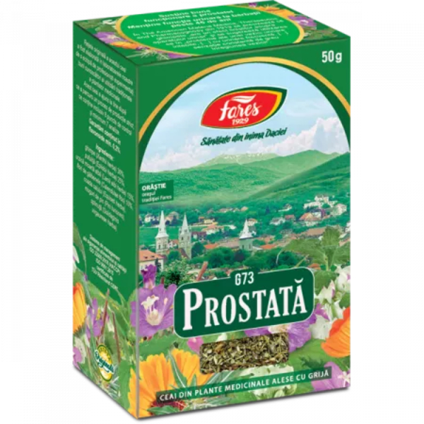 Ceai prostata, G73, 50 g - Fares