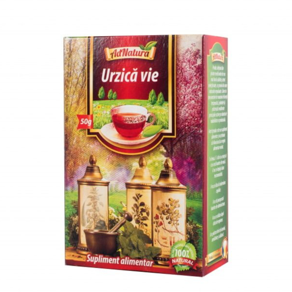 Ceai urzica vie, 50 g - AdNatura
