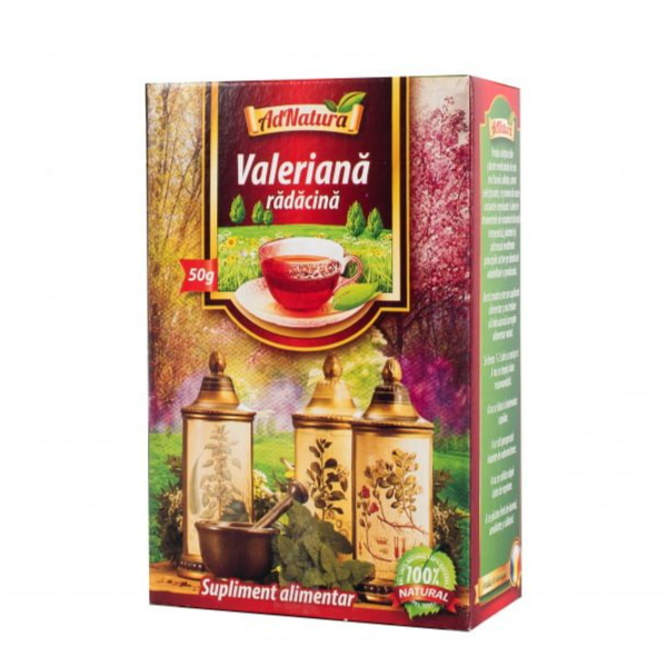 Ceai valeriana radacina, 50 g - AdNatura