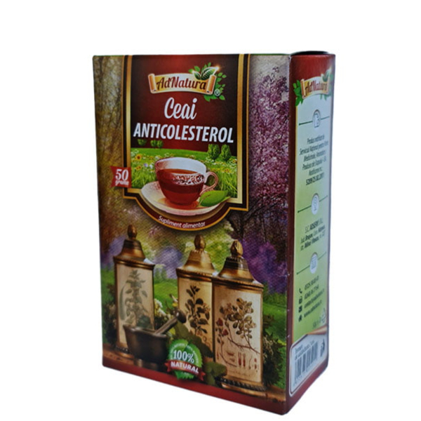 Ceai anticolesterol, 50 g - AdNatura