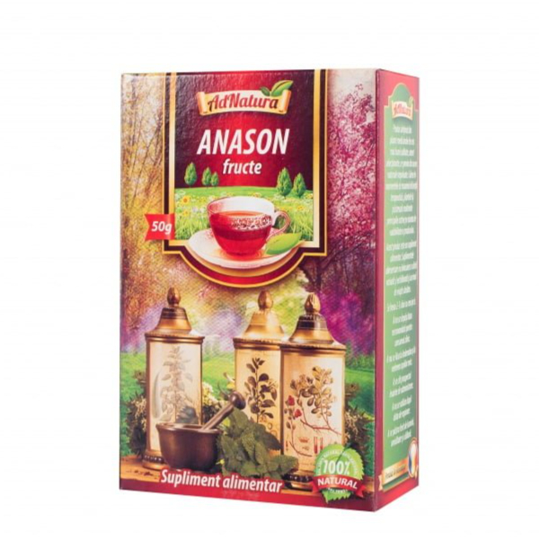 Ceai anason fructe, 50 g - AdNatura