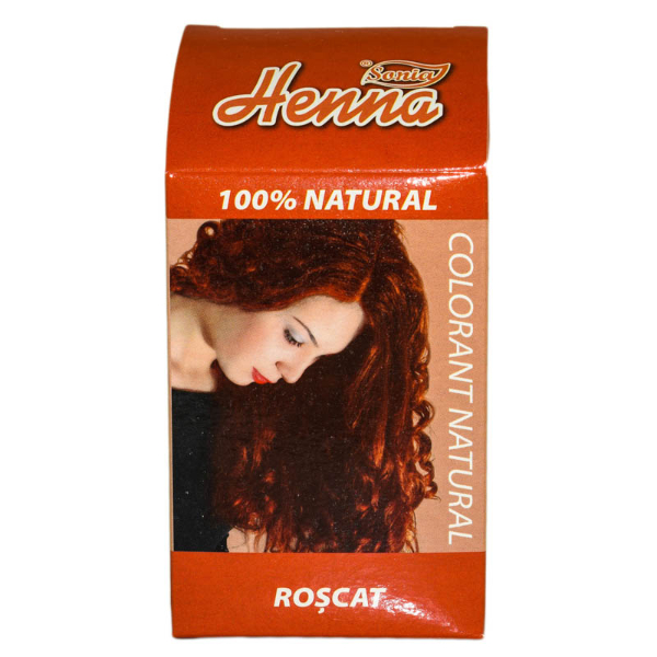 Colorant natural roscat, 100 g - Henna Sonia