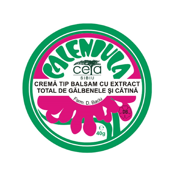 Unguent cu Extract Total de Galbenele si Catina, 40 g - Ceta Sibiu