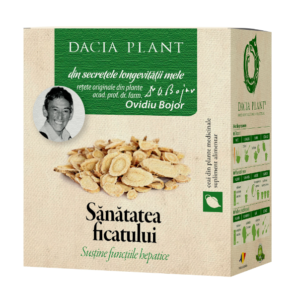 Ceai sanatatea ficatului, 50 g - Dacia Plant