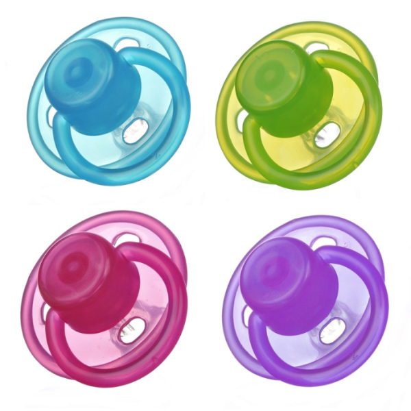 Suzeta silicon rotunda, +3 luni - Minut Baby