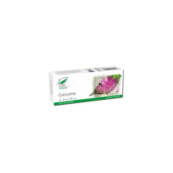 Curcuma, 30 capsule - Pro Natura