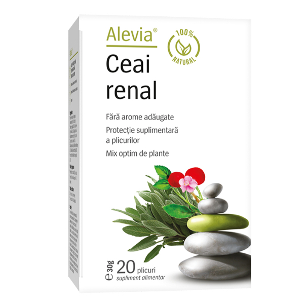 Ceai renal, 1.8 g 20 pliculete - Alevia