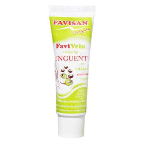 Unguent Castan, Sanziene, Spanz - Favivein, 50 ml - Favisan