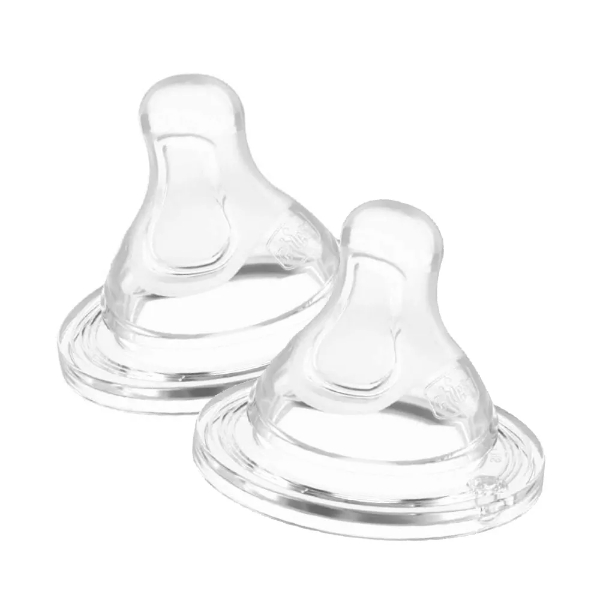 Tetina silicon (+2 luni), 2 bucati 20833-7 - Chicco