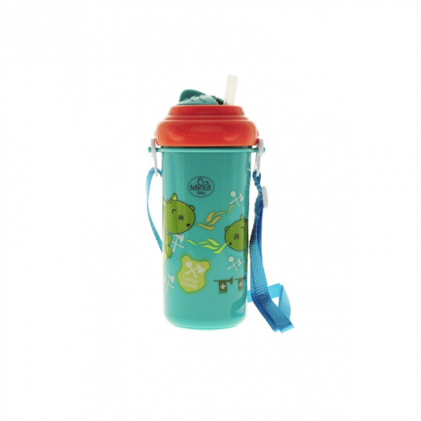 Cana sport cu pai si curea, 360 ml (+12 luni) - Minut Baby