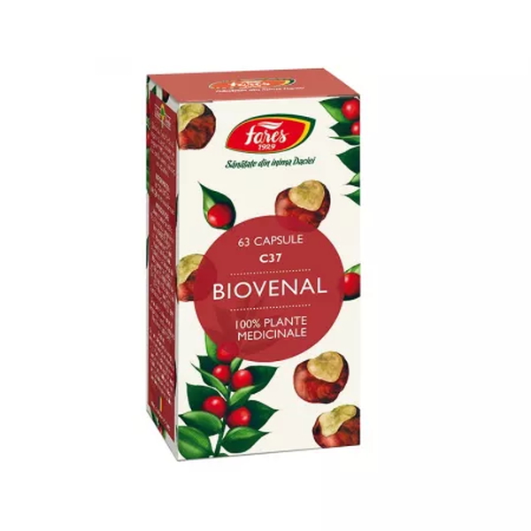 Biovenal, C37, 63 capsule - Fares