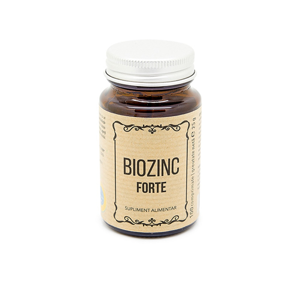 Biozinc Forte 25 mg, 100 comprimate - Remedia
