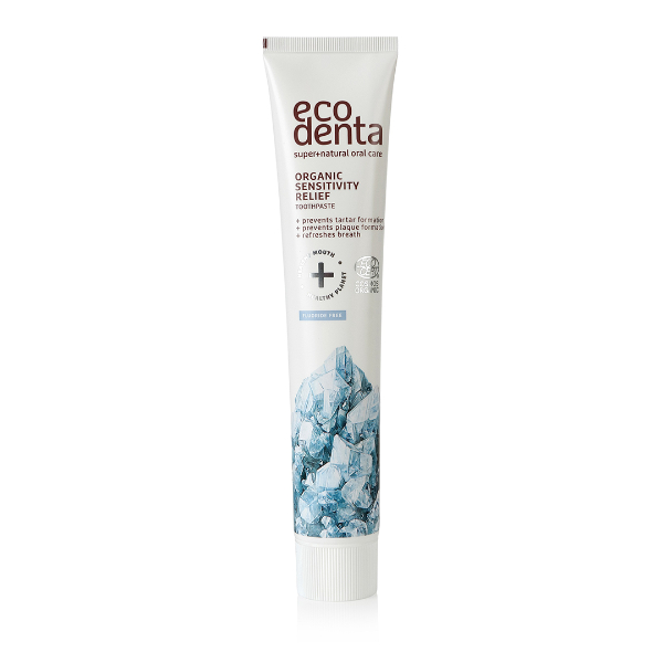 Pasta De Dinti Organica Pentru Dinti Si Gingii Sensibile, 75 ml  - Ecodenta