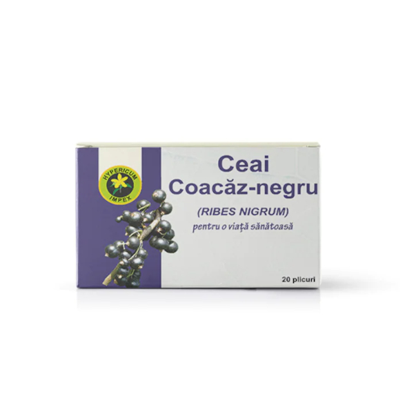Ceai coacaz negru fructe vrac, 50 g - Hypericum