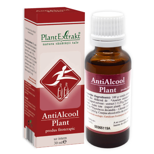 Antialcool Plant, 30 ml - PlantExtrakt