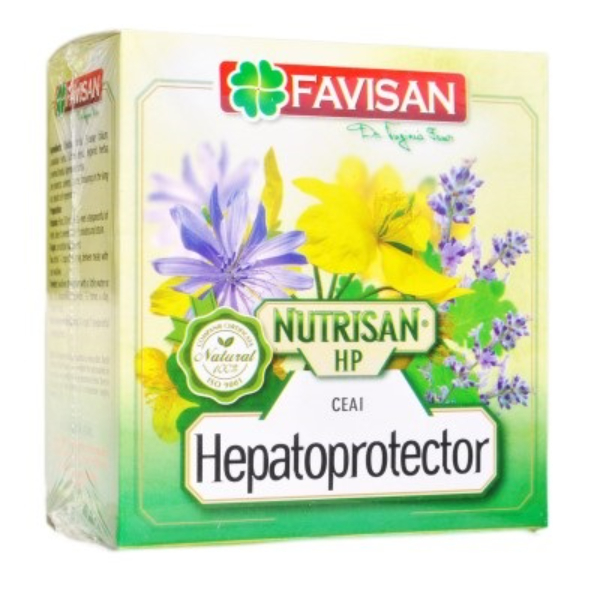 Ceai hepatoprotector Nutrisan HP, 50 g - Favisan