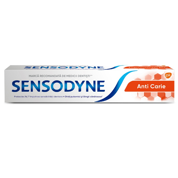 Pasta De Dinti Anti Carie, 75 ml - Sensodyne