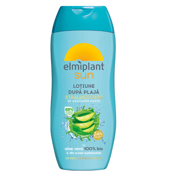 Lotiune stralucitoare dupa plaja Sun, 200 ml - Elmiplant