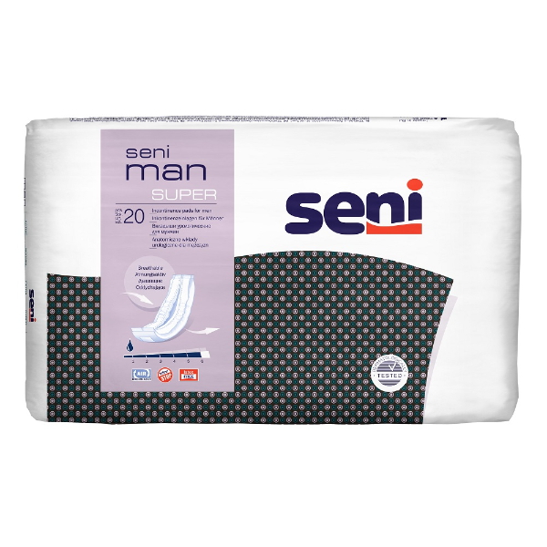 Absorbante Urologice pentru Barbati Seni Man Super, 20 bucati - Seni