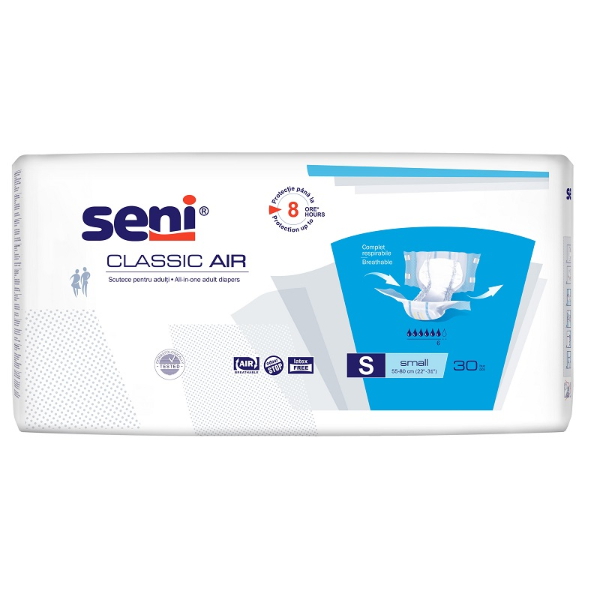 Scutece Adulti Seni Classic Air, Small, 30 bucati - Seni