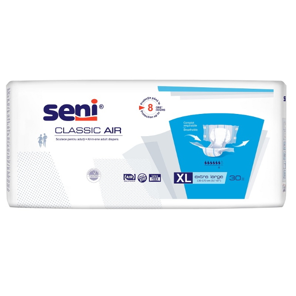 Scutece Adulti Seni Classic Air, Extra Large, 30 bucati - Seni