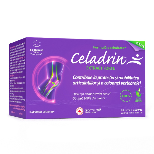 Celadrin Extract Forte, 500 mg, 60 Capsule - Good Days Therapy