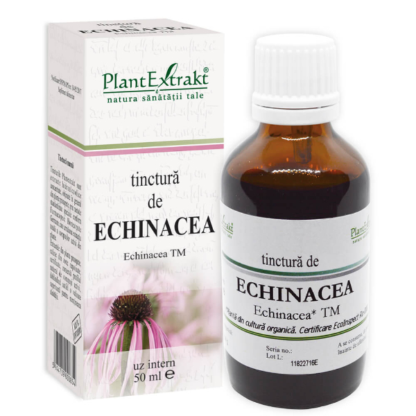 Tinctura de echinacea - Echinacea TM, 50 ml - PlantExtrakt