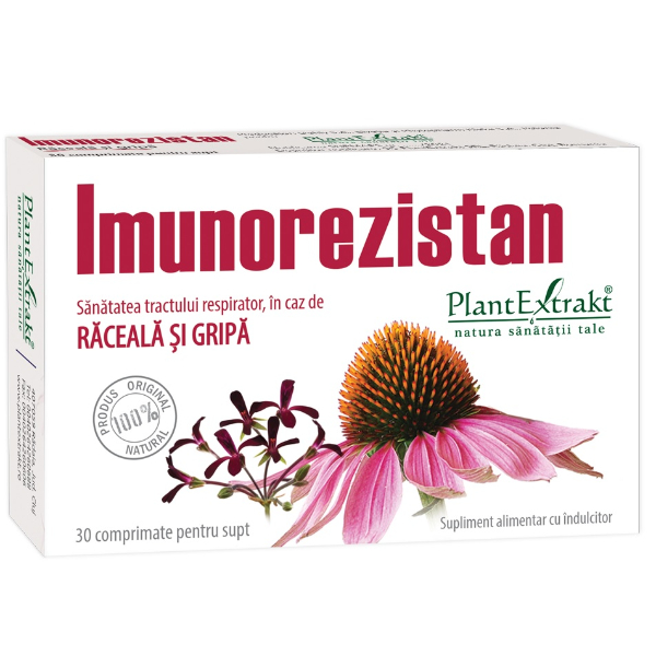 Imunorezistan Comprimate Pentru Supt, 30 comprimate - PlantExtrakt