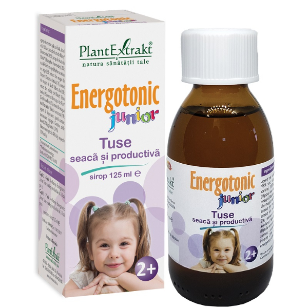 Energotonic Junior tuse seaca si productiva, 125 ml - PlantExtrakt