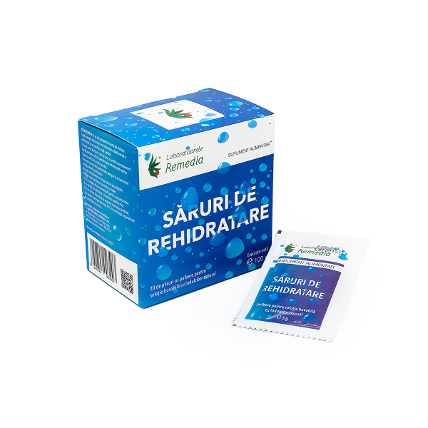 Saruri de Rehidratare, 20 plicuri - Remedia