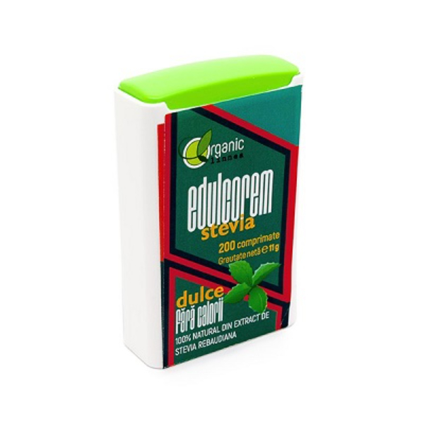 Edulcorem Stevia, 200 comprimate - Remedia