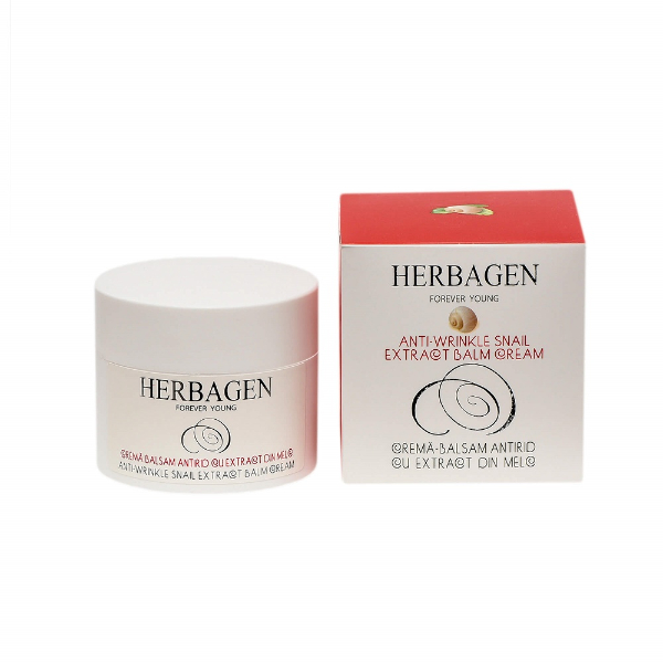 Crema balsam cu extract din melc, 50 g - Herbagen