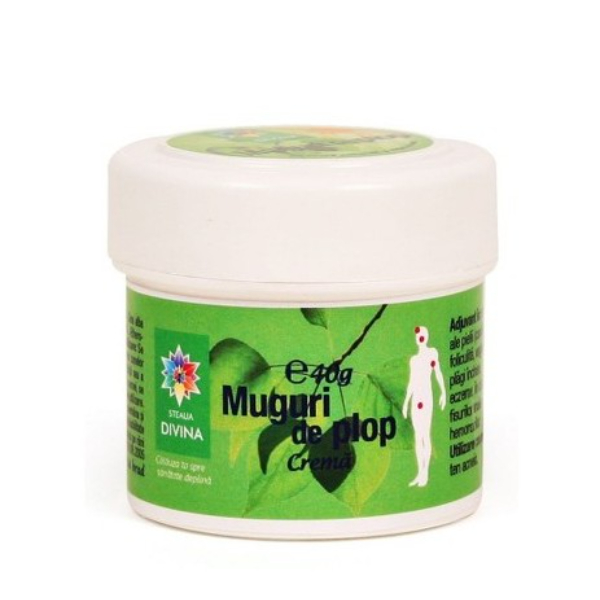 Crema muguri de plop, 40 g - Steaua Divina