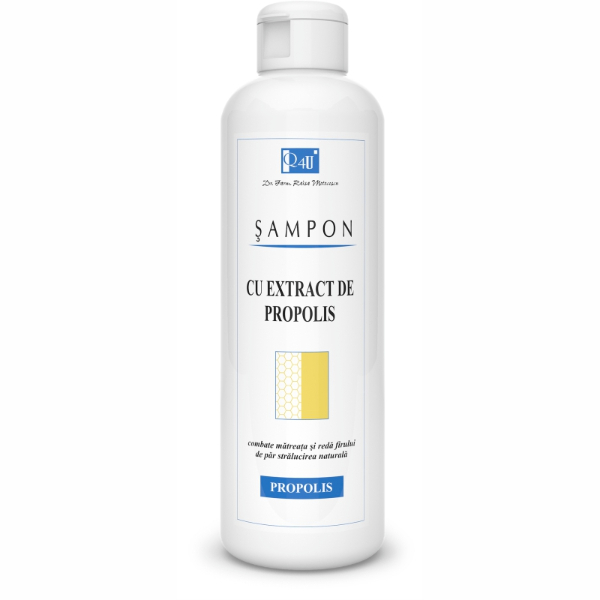 Sampon cu extract de propolis Q4U, 250 ml - Tis Farmaceutic
