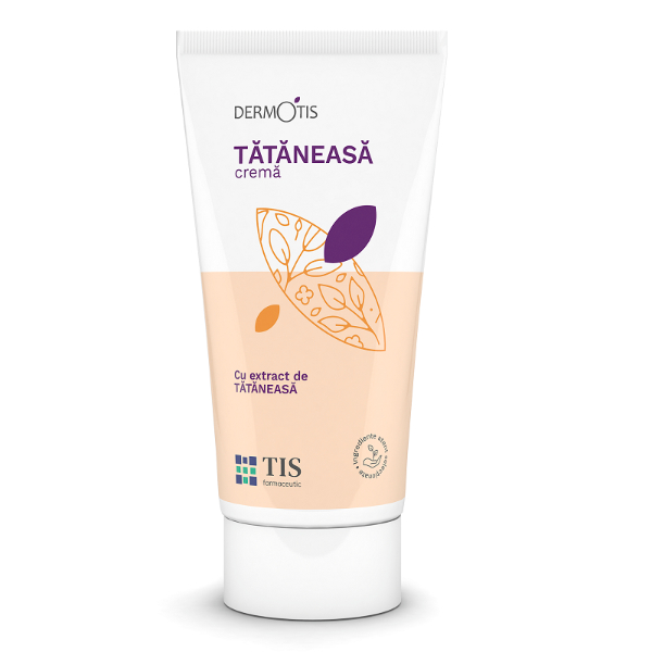 Crema cicatrizanta cu tataneasa DermoTIS, 50 ml - Tis Farmaceutic