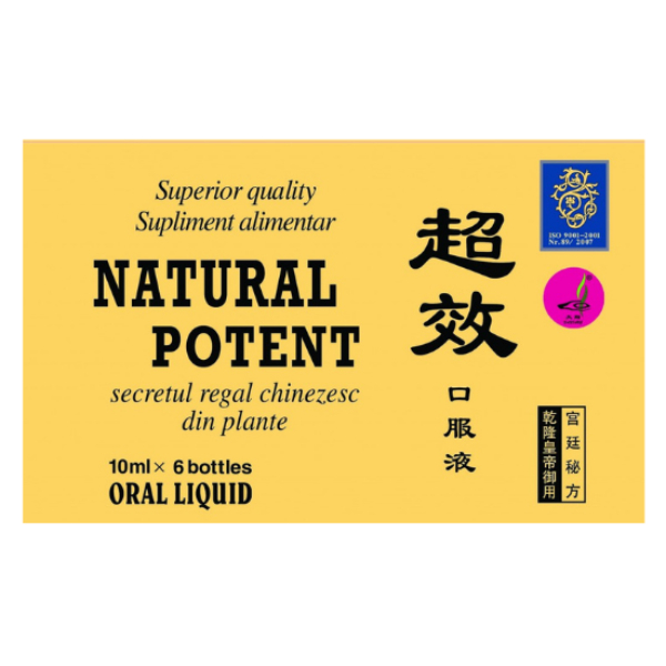 Natural Potent, 6 Fiole - China