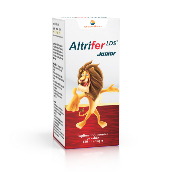 Altrifer LDS Junior Solutie, 120 ml - Sun Wave Pharma