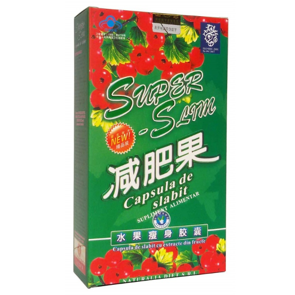 SuperSlim Capsule de Slabit, 30 capsule - China