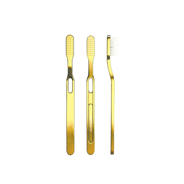 Dentissimo Periuta Dinti Antiplaque-Medium- Gold