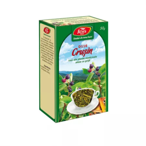 Ceai crusin scoarta, D116, 50 g - Fares