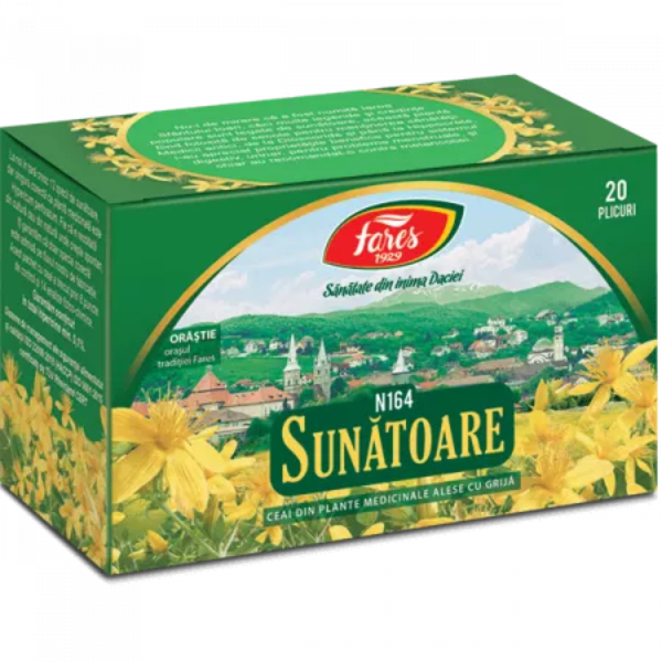 Ceai de sunatoare, N164, 20 plicuri - Fares