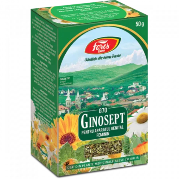 Ceai ginosept, G70, 50 g - Fares