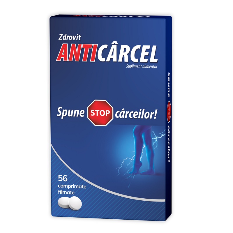 Anticarcel, 56 Comprimate - Zdrovit