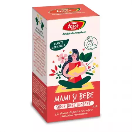 Bebe Biosept sirop Mami si Bebe, A19, 100 ml - Fares