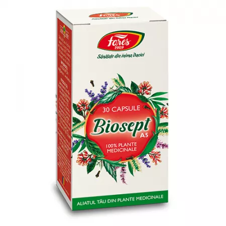 Biosept, A5, 30 capsule - Fares