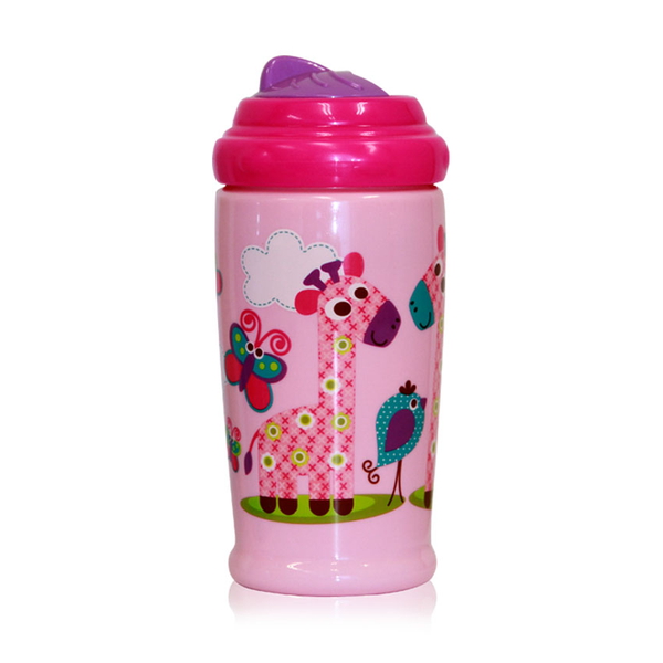 Cana anticurgere cu pai, 300 ml (+6 luni) - 1020058 - Lorelli - Bertoni