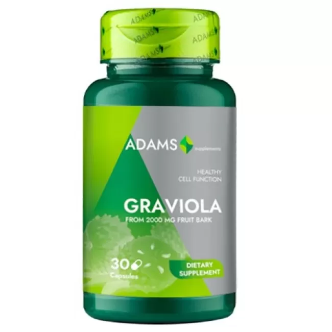 Graviola, 500 mg, 30 capsule - Adams