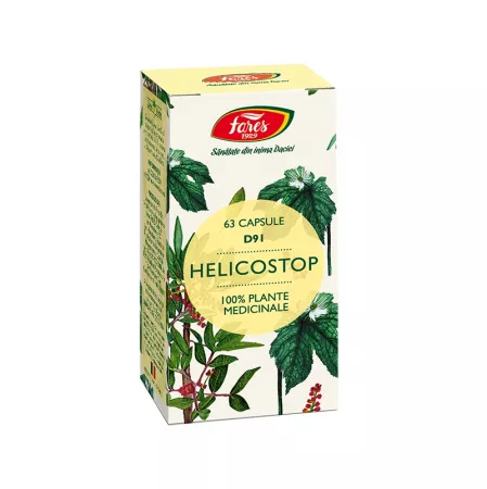 Helicostop, D91, 63 capsule - Fares