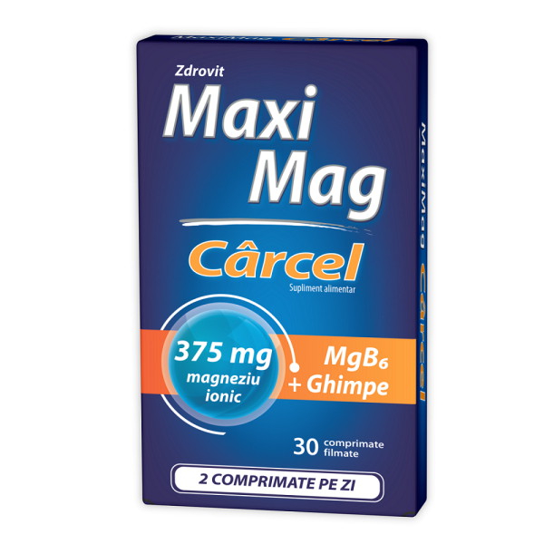 Maximag Carcel, 30 Comprimate - Zdrovit